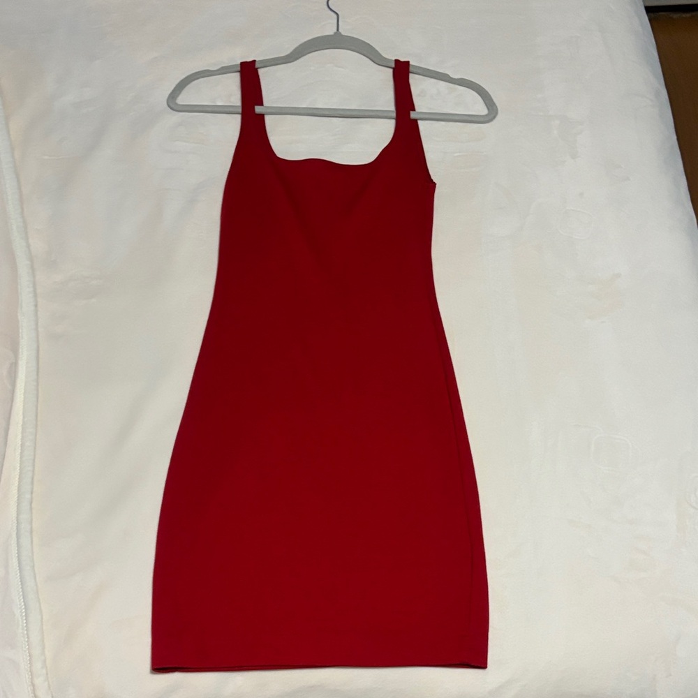 Zara Vibrant Red Mini Dress